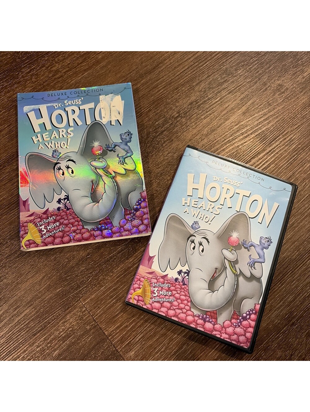 Dr. Seuss Horton Hears a Who Deluxe Collection DVD w/ Slipcover Untested